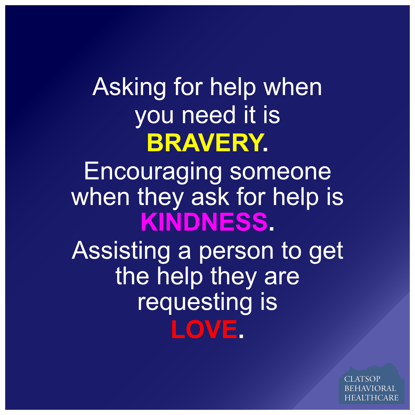 bravery  kindness  love 